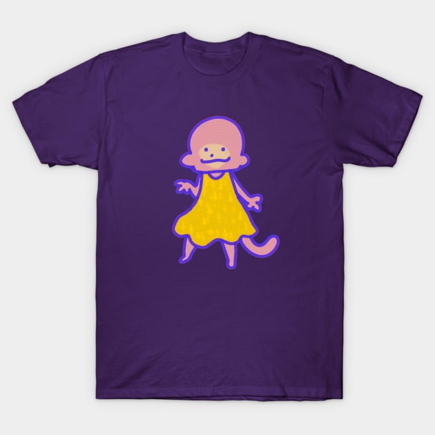 Golden Dress Monkey! T-Shirt by Kenners